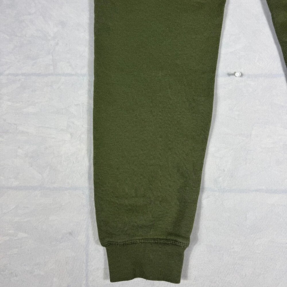Hurley Jogger Pants Mens Olive Green Fleece Tapered Leg Elastic Waist Size M - Picture 5 of 16